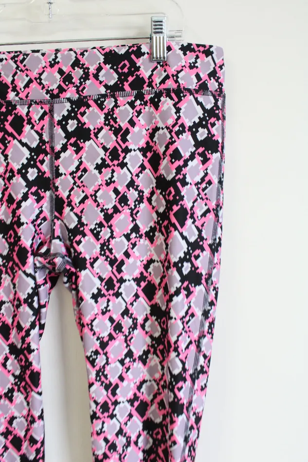 Under Armour Rings Under Armour Pink Black Patterned Leggings Youth XL 1820