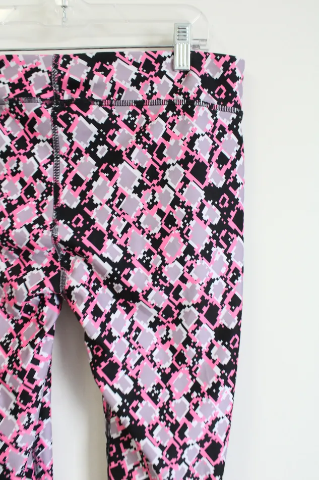 Under Armour Rings Under Armour Pink Black Patterned Leggings Youth XL 1820