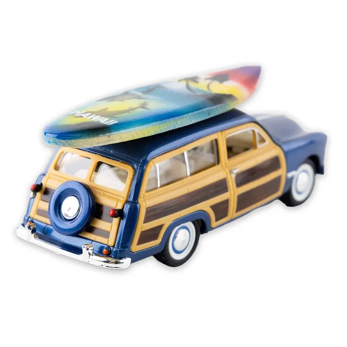 Vintage 1949 Ford Woody Station Wagon with Surf Board ISLANDERGRP Necklaces