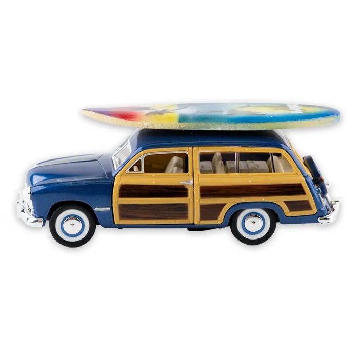 Vintage 1949 Ford Woody Station Wagon with Surf Board ISLANDERGRP Necklaces