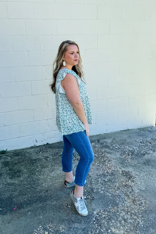 Watch Her Grow Floral Tiered Top Heimish Rings