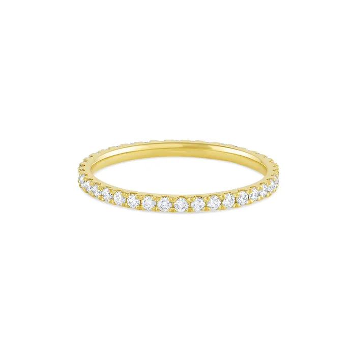 White Diamond Twinkle Band Eternity Consider Bridal Rings