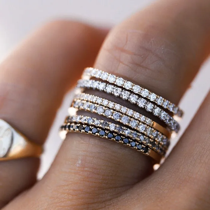 White Diamond Twinkle Band Eternity Consider Bridal Rings White Diamond Twinkle Band Eternity Consider Bridal Rings