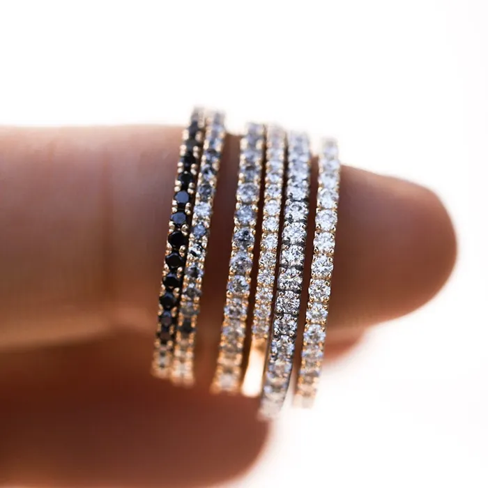 White Diamond Twinkle Band Eternity Consider Bridal Rings White Diamond Twinkle Band Eternity Consider Bridal Rings