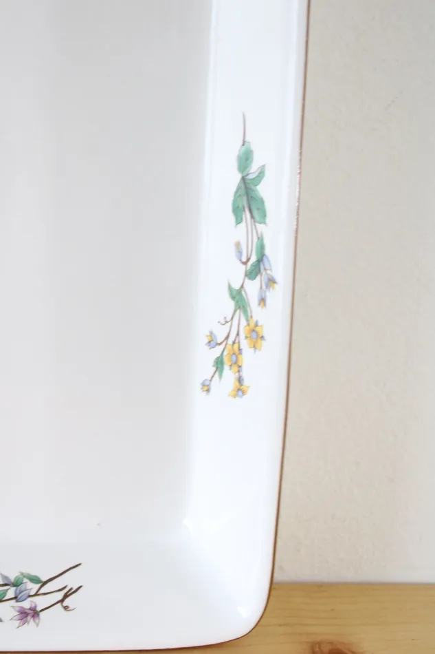 Woodhill Fine Bakeware Ceramic Floral Baking Dish Woodhill Rings