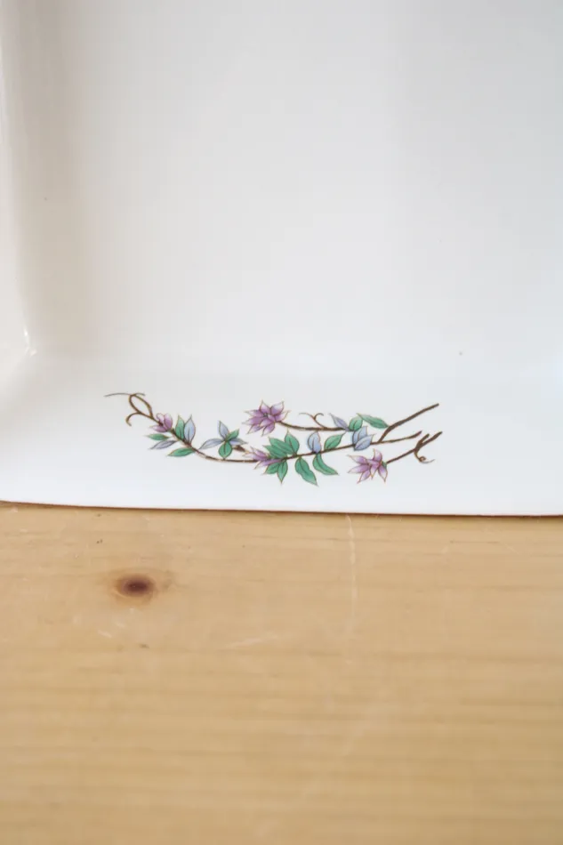 Woodhill Fine Bakeware Ceramic Floral Baking Dish Woodhill Rings