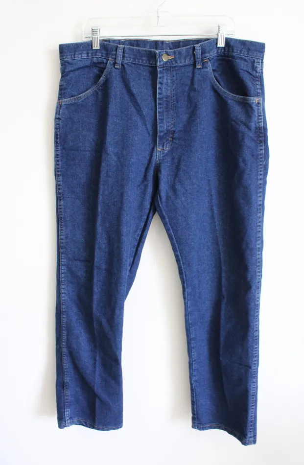 Wrangler Rings Wrangler Regular Fit Blue Jeans 38X29