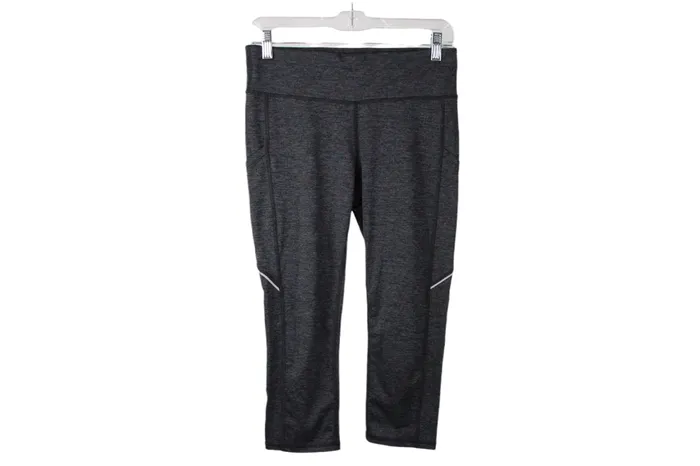 Xersion Train Gray Capri Mid Rise Legging M Xersion Earrings