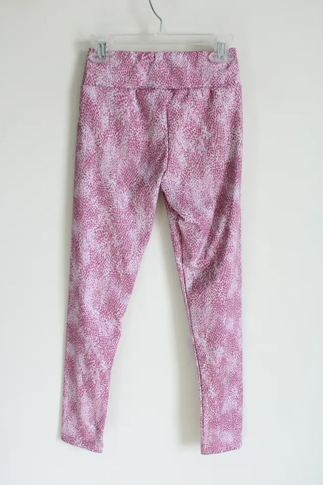 Zara Earrings Zara Pink Speckled Leggings 910